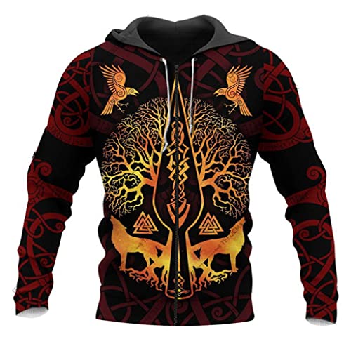 Sweat à capuche taille 3XL pull zippé coupe ample confortable