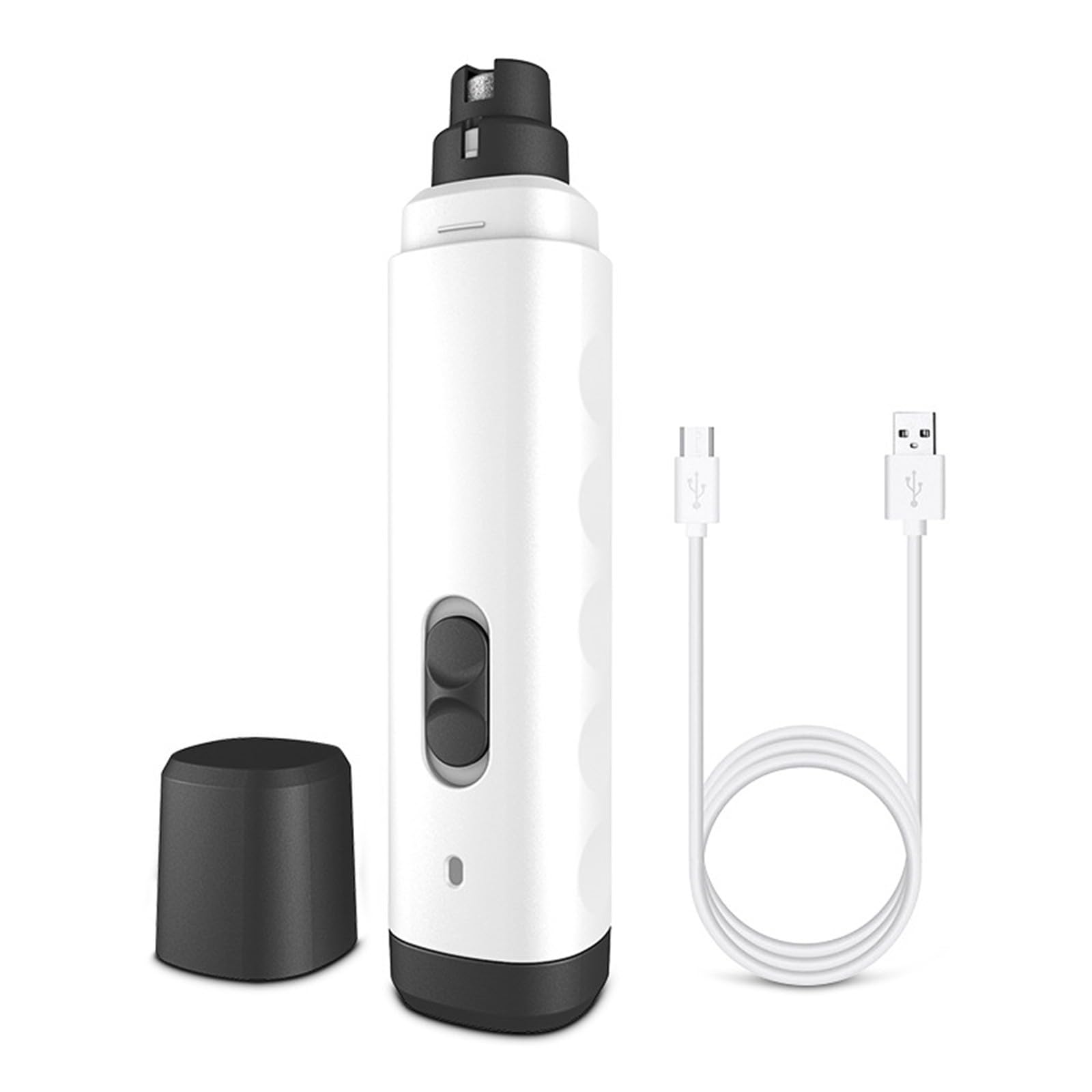 USB Ricaricabile Chiodi Del Cane Trimmer 2 Modalità di Regolazione Silenzioso Unghie Grinder Per Pet Uso quotidiano Gatti Efficiente Grooming Strumento Cane Nail Trimmer