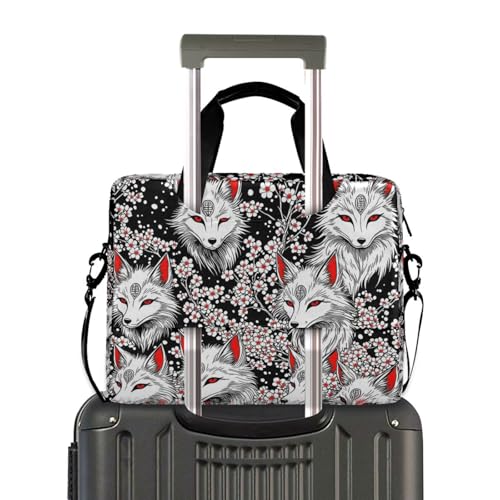 Maletín para laptop 15.6 pulg con estampado Cherry miniatura 4