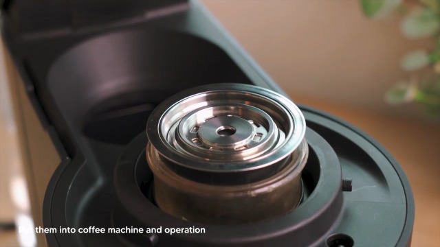 Produktbild von Ersatz-Untersetzer Für Vertuo-Pop Kaffeemaschine – 1 Stück, Schwarz, Hitzebeständig, Modernes Design