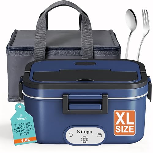 Nifogo Fiambrera Eléctrica 100W Calentador