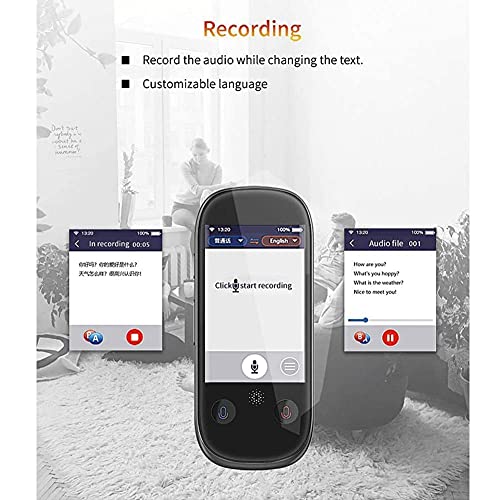 Appareil de traduction bidirectionnel hors ligne 76 langues - 2