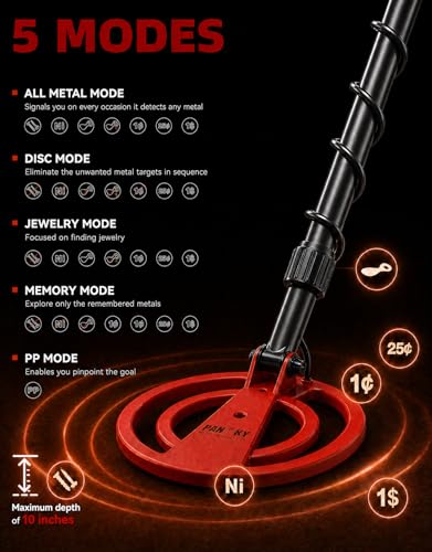 PANCKY Metal Detectors for Adults Waterproof - image 5