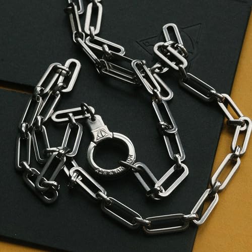 Air & Anchor Cuff Keeper Front Clasp Necklace, Ring Keeper Necklace Women & Men, Water/Sweat Resistant, Tarnish Proof & Hypoallergenic in Polished Stainless Steel or Gold Tone3