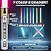 AuntyFey Light Up Saber, 2 Pack Light up Saber for Kids, Extendable Light Up Toy Sword for Kids, Light Up Sword Set, Dual Light Up Sabers for Kids Adults Toddler Boy Girl,Light Savers Party Toy