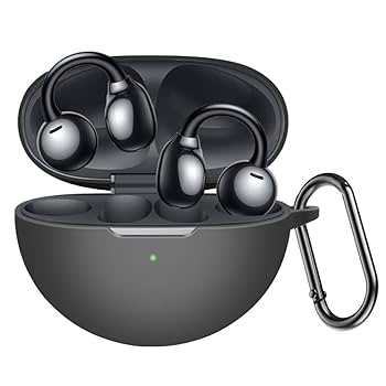 HUAWEI FreeClip ブラック ポーチ付 HUAWEI FreeClip Black ワイヤレスイヤホン 耳を塞がない ファー
