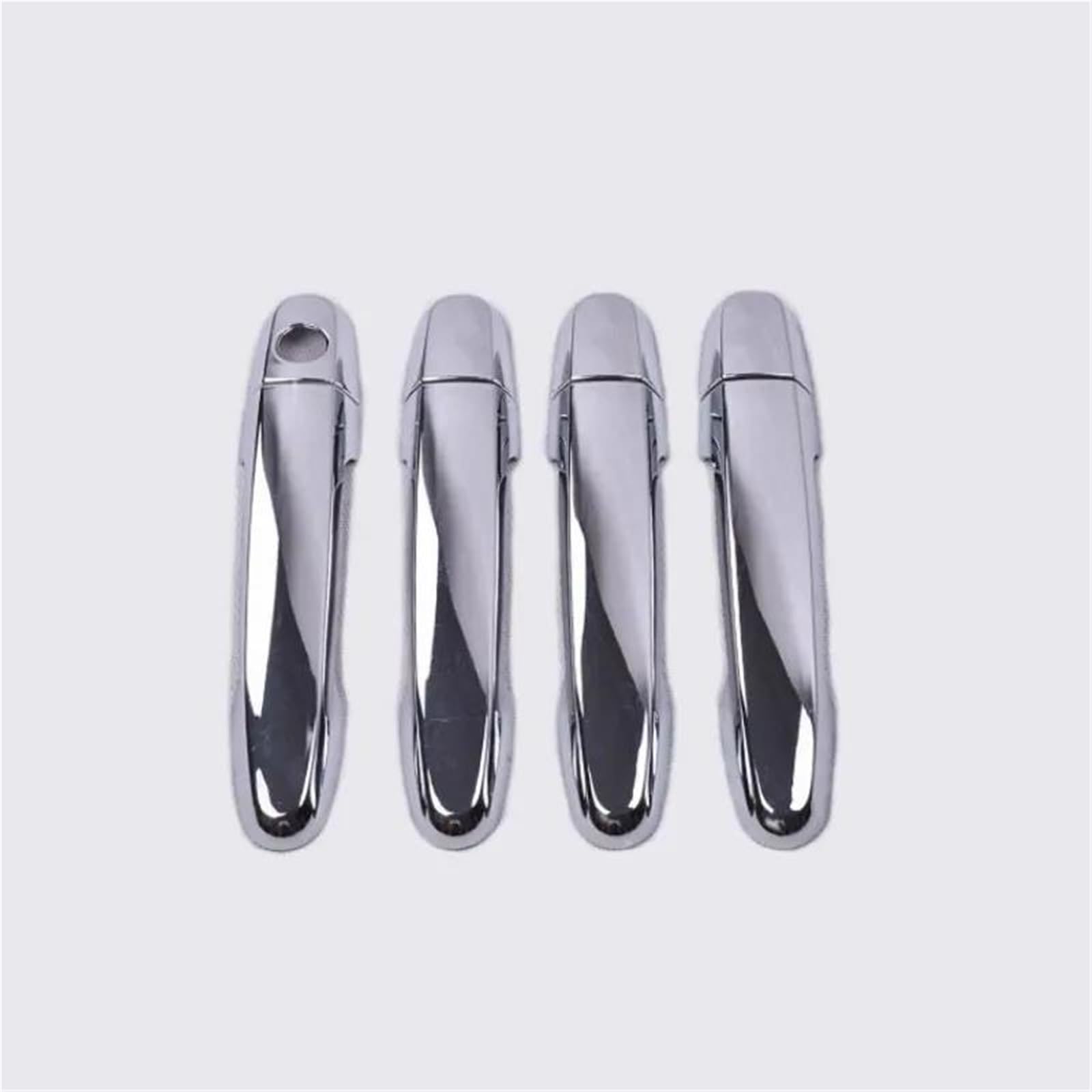 Yytemd One Color Car Door Handle Cover Trim Sticker For Toyota For Avensis T250 2003-2008 Chrome