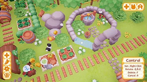 Bunny Park PS4 : jeu de simulation et de gestion de parc de lapins