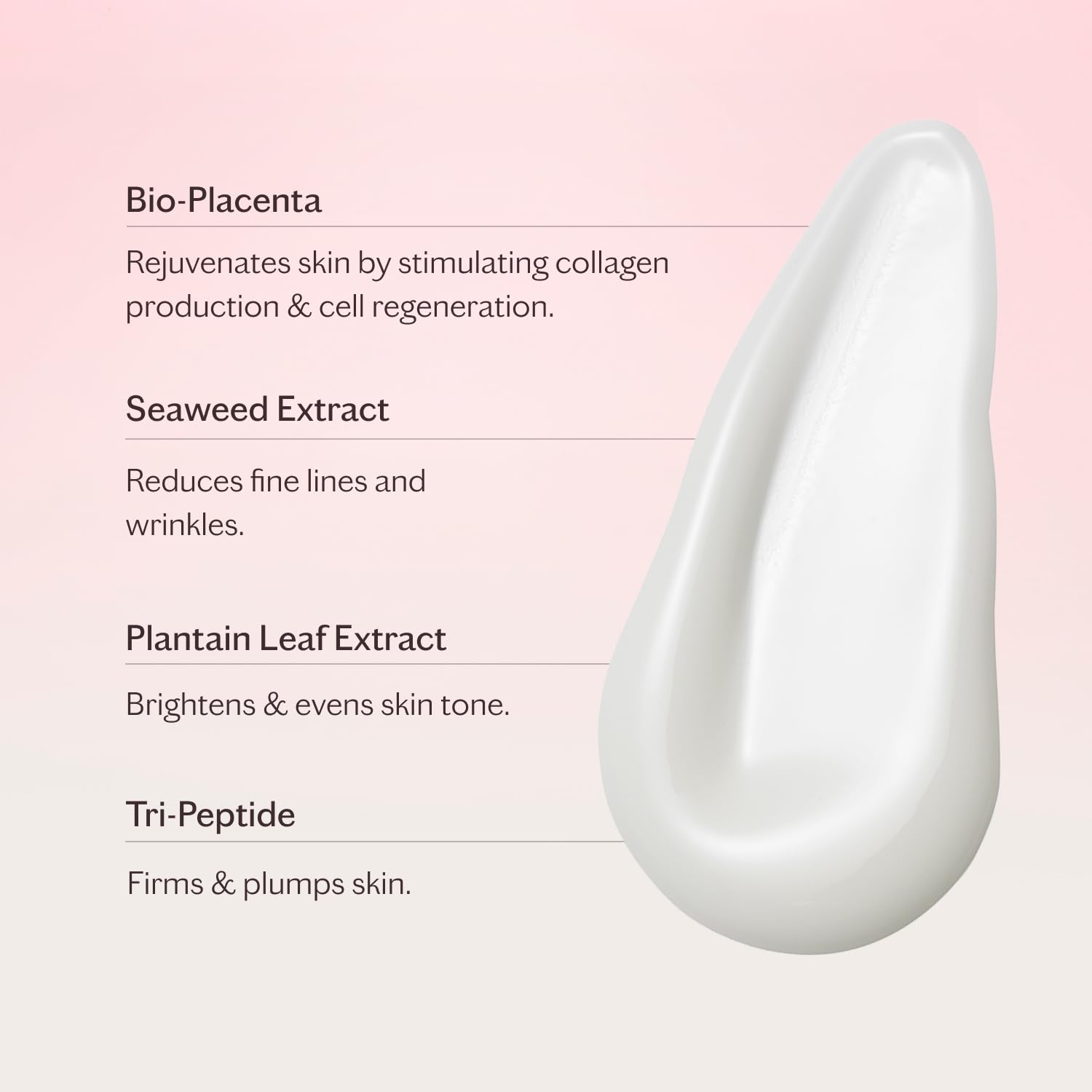 MZ Skin Reviving Bio-Placenta & Stem Cell Serum - Night Treatment for Powerful Rejuvenation, With Peptides, Squalane & Hyaluronic Acid, Perfect For Anti-Aging, Wrinkles & Fine Lines: 1.01 Fl Oz