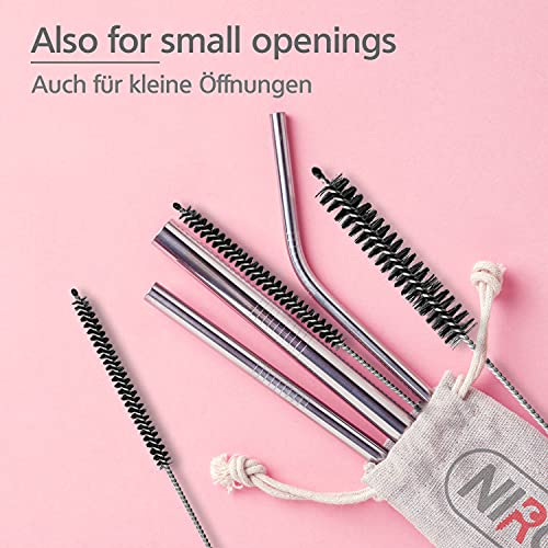 Nirox Nylon Reinigungsbürsten 13-teiliges Set - Milchschlauchbürsten spülmaschinenfest - Elastische Schlauchbürsten für… – Bild 8