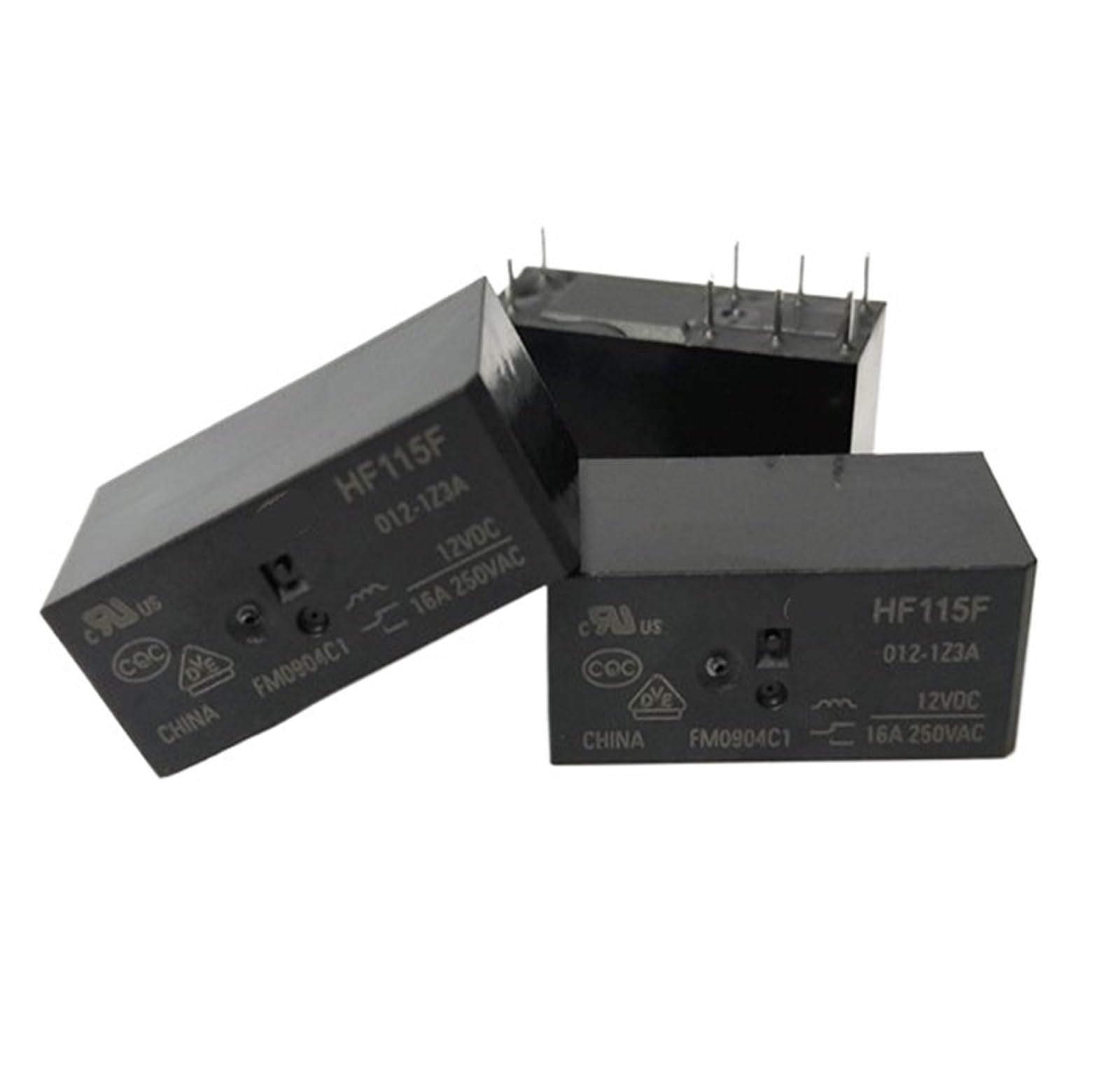 PKNVKZIDK 5pcs relay HF115F 012-1Z3A HF115F-012-1Z3A JQX-115F 012-1Z3A JQX-115F-012-1Z3A 12VDC DC12V 12V 16A 250VAC 8PIN