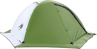 AYAMAYA 4 Season Backpacking Tent 2 Person Camping Tent Ultralight Waterproof All Weather Double Layer Two Doors Easy Setu...