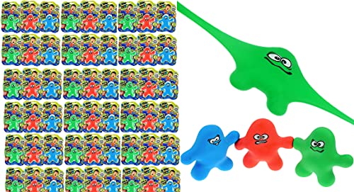 JA-RU Stretchy Toy Monster Dude Squish and Pull Toys (72 Pack Bulk) Stress Toys for Kids and Adults, Party Favor - Stretch Toys for Boys and Girls Item #3410-72p JA-RU Stretchy Toy Monster Dude Squish and Pull Toys (72 Pack Bulk) Stress Toys for Kids and Adults, Party Favor - Stretch Toys for Boys and Girls Item #3410-72p