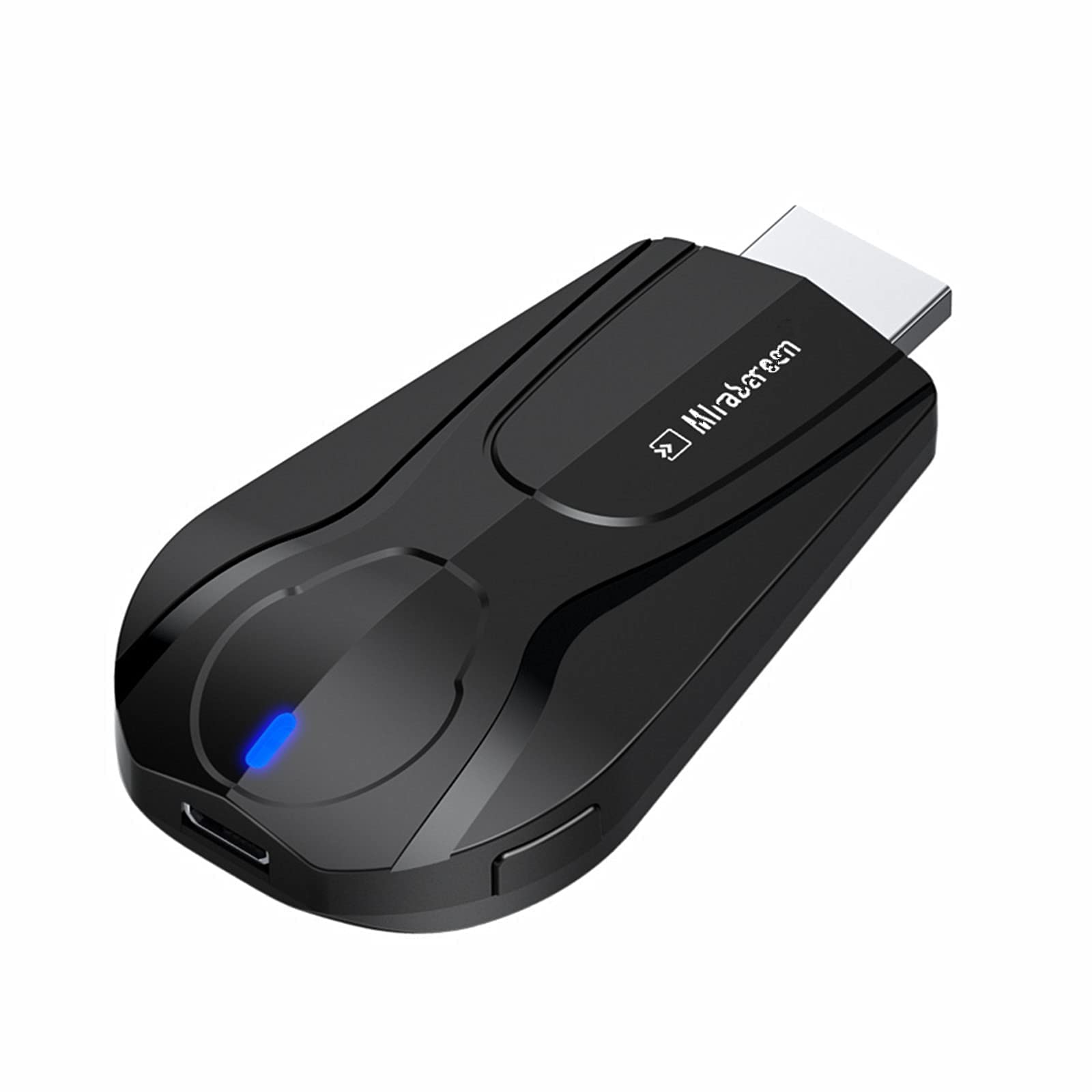 MAKINGTEC Wireless Display Dongle, 2.4G WiFi Portable Display Receiver 1080P HDMI Screen Mirroring Compatible with Phone to TV Projector Support fot M-iracast Airplay DLNA