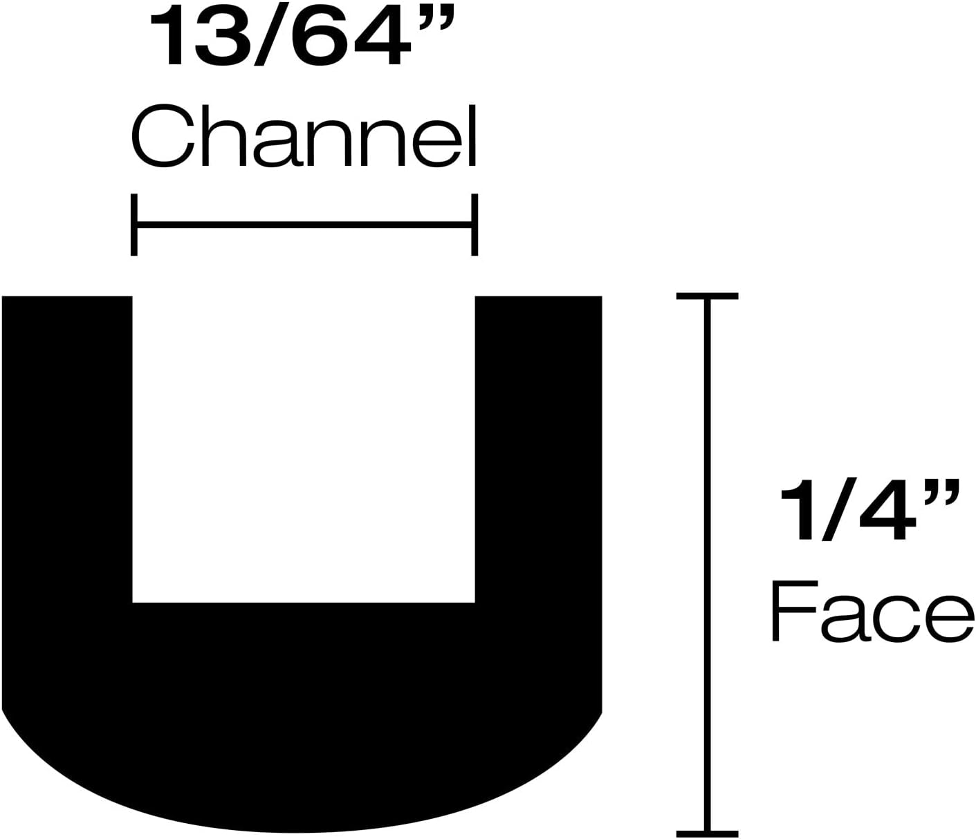 3 Lb Spooled 1/4" Round U Lead Came