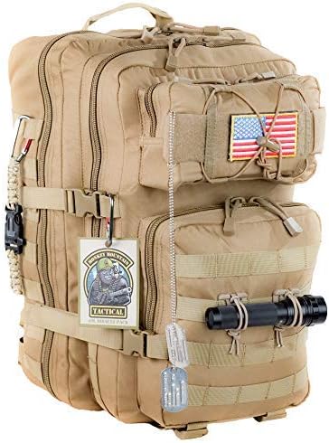 Monkey Mountain Tactical-Disabled Vet Owned Small Business 40L MOLLE Military Assault Backpack