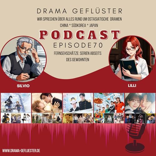 『Fernsehschätze: Serien abseits des Gewohnten - Dramagefluester #70』のカバーアート