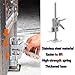 Labor Saving Arm Jack 15.7inch 440 lb Load-Bearing，Multifunctional Height Adjustment Hand Jacks for Installing Cabinets and Wall Tile Height Adjuster Handheld Tool