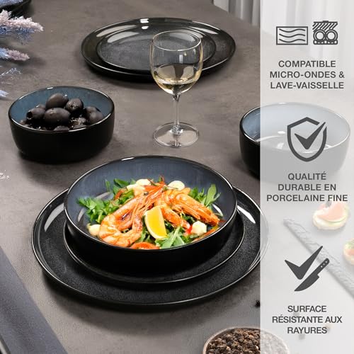 Service de table pour 6 personnes Moritz & Moritz Vida repas convivial - 6