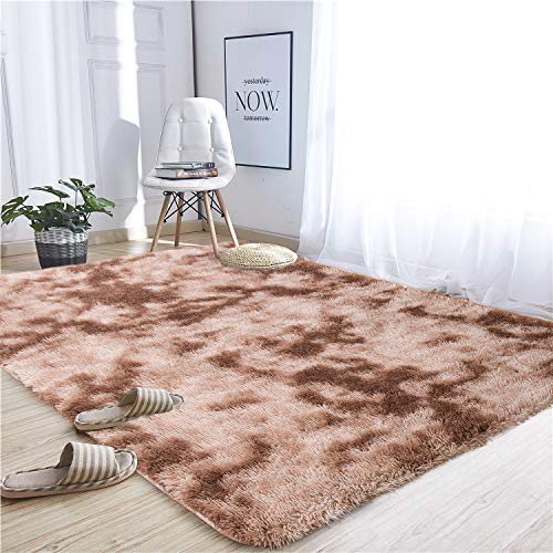 Noahas Abstract Shaggy Rug for Bedroom Ultra Soft Fluffy Carpets for Kids Nursery