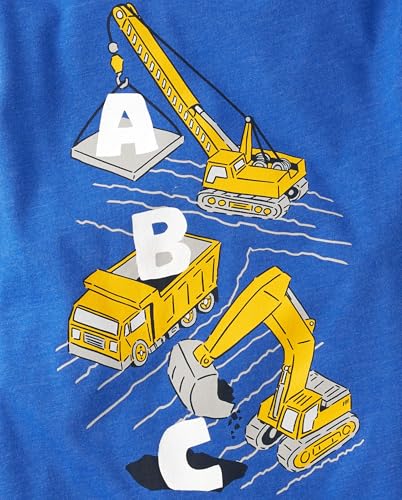 The Children's Place Baby-Boys and Toddler Dino,Animals,Sharks Long Sleeve Graphic T-Shirts,3 Pack2