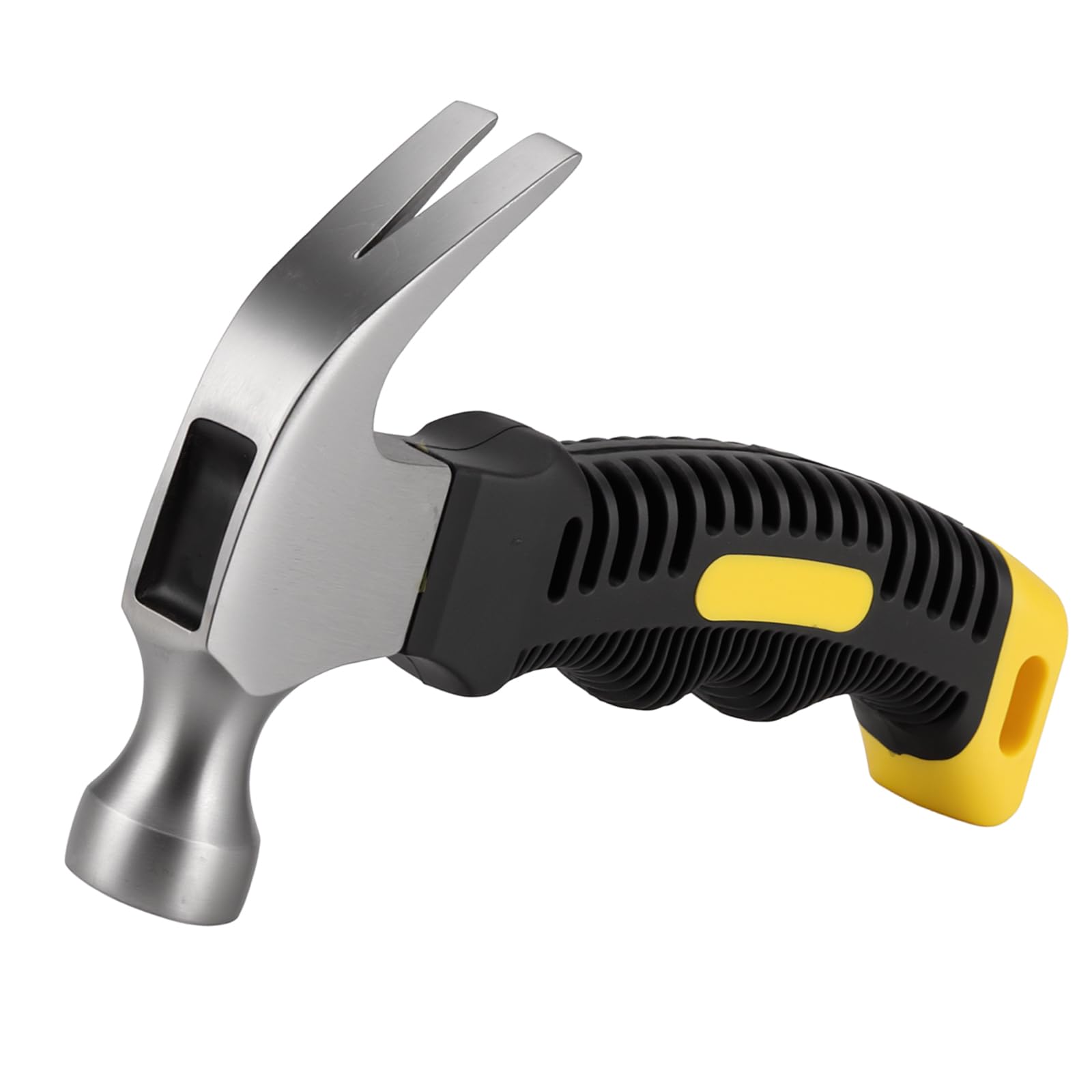 HONYUET 8oz Small Claw Hammer, Mini Carpenter Hammer with Comfortable Grip for Nail Removal Home Use, 153 x 103 x 22mm