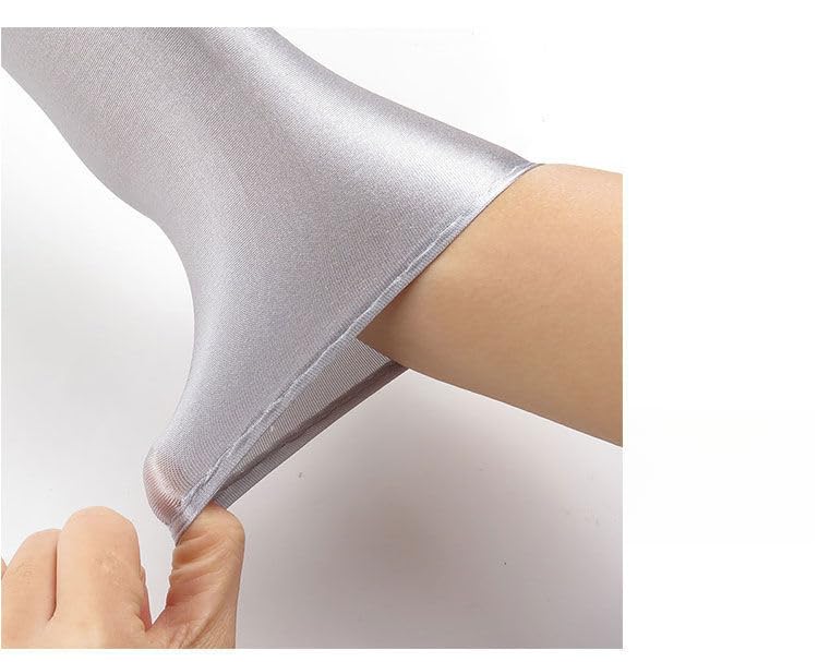 Long Strechy Gloves for Summer Sunscreen Driving Gloves Women's Arm Sleeves3