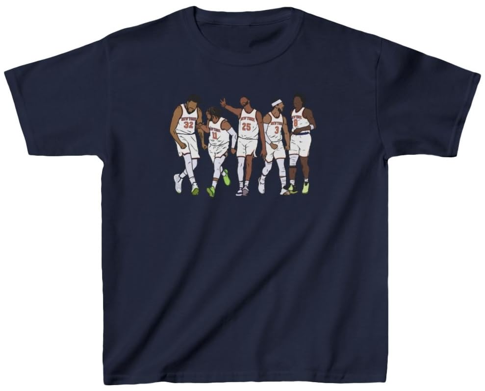 Youth T-Shirt KAT, Brunson, Mikal, Hart & OG New York Tee Kids Sizes3