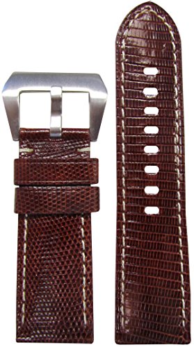 26 mm PanatimeCguEGenuine Lizard Watch Band withzCgXeb`26 / 24 120 / 75