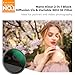 K&F CONCEPT 52mm Black Diffusion Mist 1/4 & Variable ND2-32 in-1 Filter Cinematic Effect Neutral Density Filter for Camera Lens with 18 Multi-Layer Coatings (K- Series)