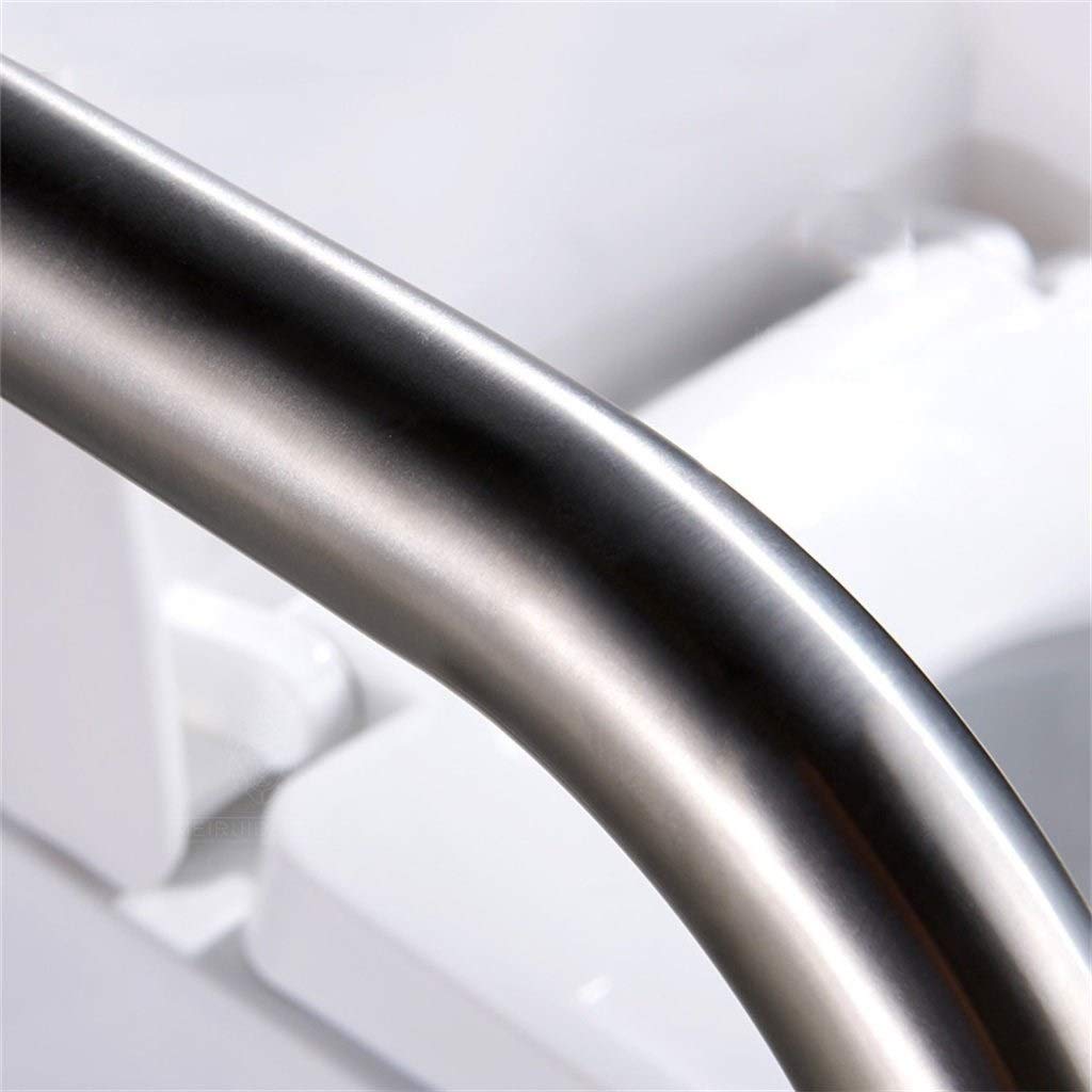 Uchwyty do toalety w kształcie litery U do toalet i łazienek, nikiel szczotkowany, polerowany chrom, poręcz pod prysznic, antypoślizgowa, polerowana, 70 cm,Polished-70Cm