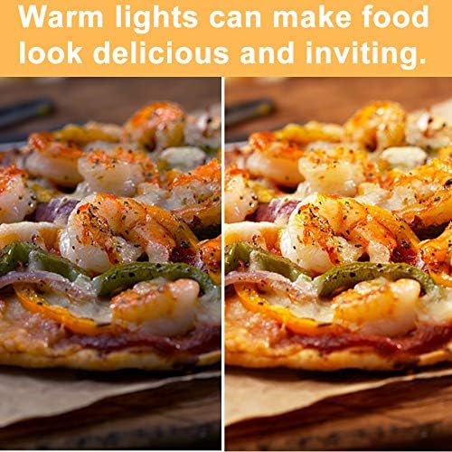 Miniatura 2 de Lumelay Calentadores de pizza de 3 niveles para encimera, pantalla de 35 pulgadas, calentador de hamburguesas de pastelería comercial con