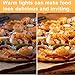 Lumelay 48-inch Commercial Food Warmer Display Case, 3-Tier Countertop Food Pizza Pastry Warmer w/ 3D Heating with LED Lighting Removable Shelves Glass Door, Pastry Display Case for Buffet Restaurant