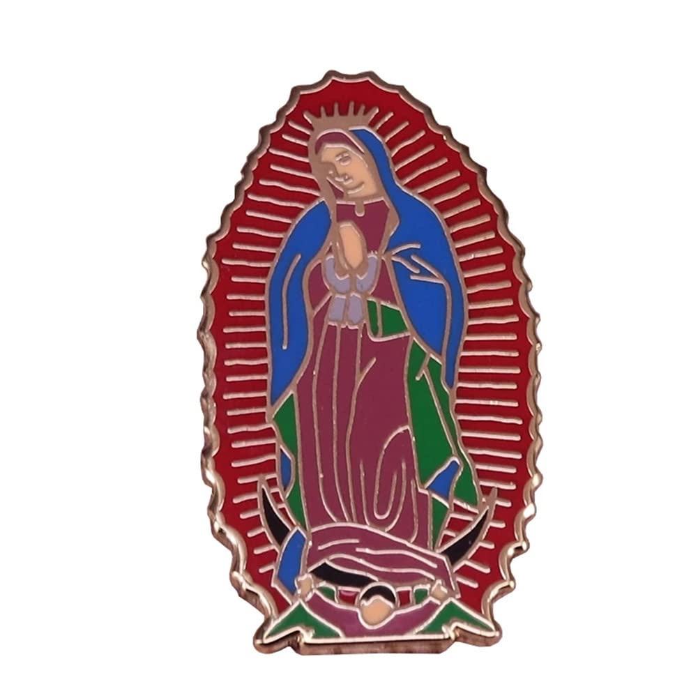 Guadalupe Virgin Nacar Baby Pin