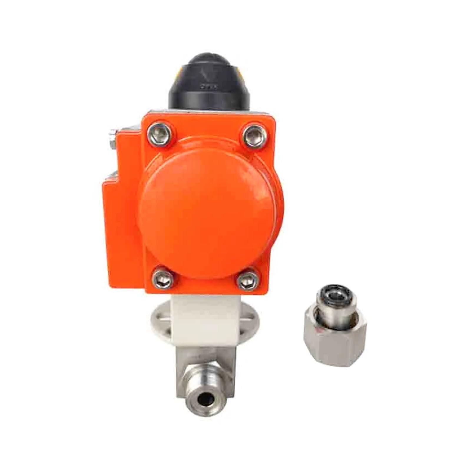 Valvola a sfera pneumatica ad alta pressione 304 da 1/2“ 3/4” 1“ 2” Valvola pneumatica idraulica da 32 MPa(1")
