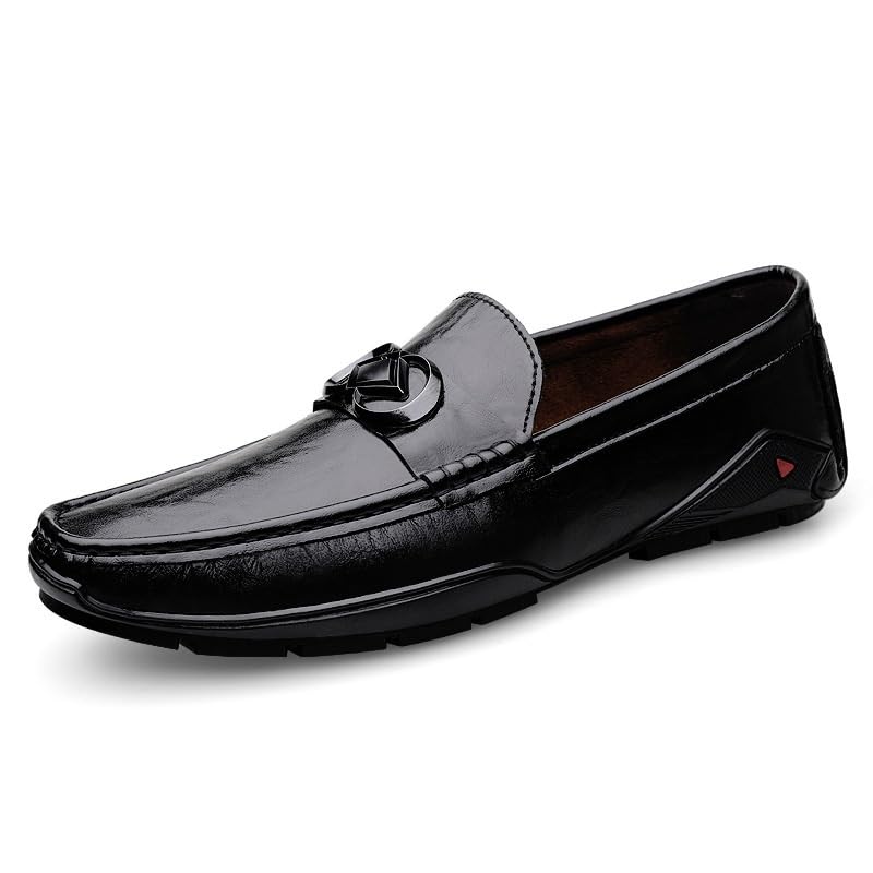 Men's Dress Shoes Formal Work Slip-On Business Loafers Shoes Casual Leather Men Oxfords Shoes