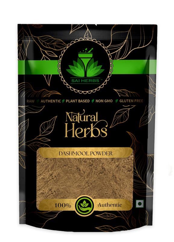 SAI HERBS Dashmool Powder - Dashamoola Powder - Dasmool Powder - Dashmul Powder - Pure & Natural (100 Grams)-picture-16