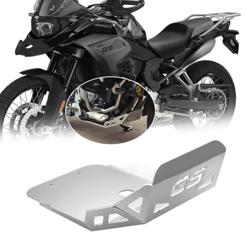 Image of FOR F750GS F850GS ADV 2021-2024 F750 F850 GS Motorcycle Skid Plate Lower Bottom Engine Guard Cover Chassis Protector Accessories (silver)
