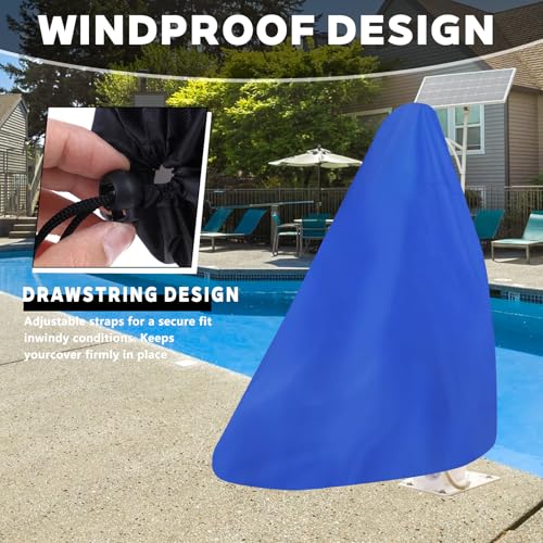 Protector para silla elevadora de piscina 600D azul miniatura 4