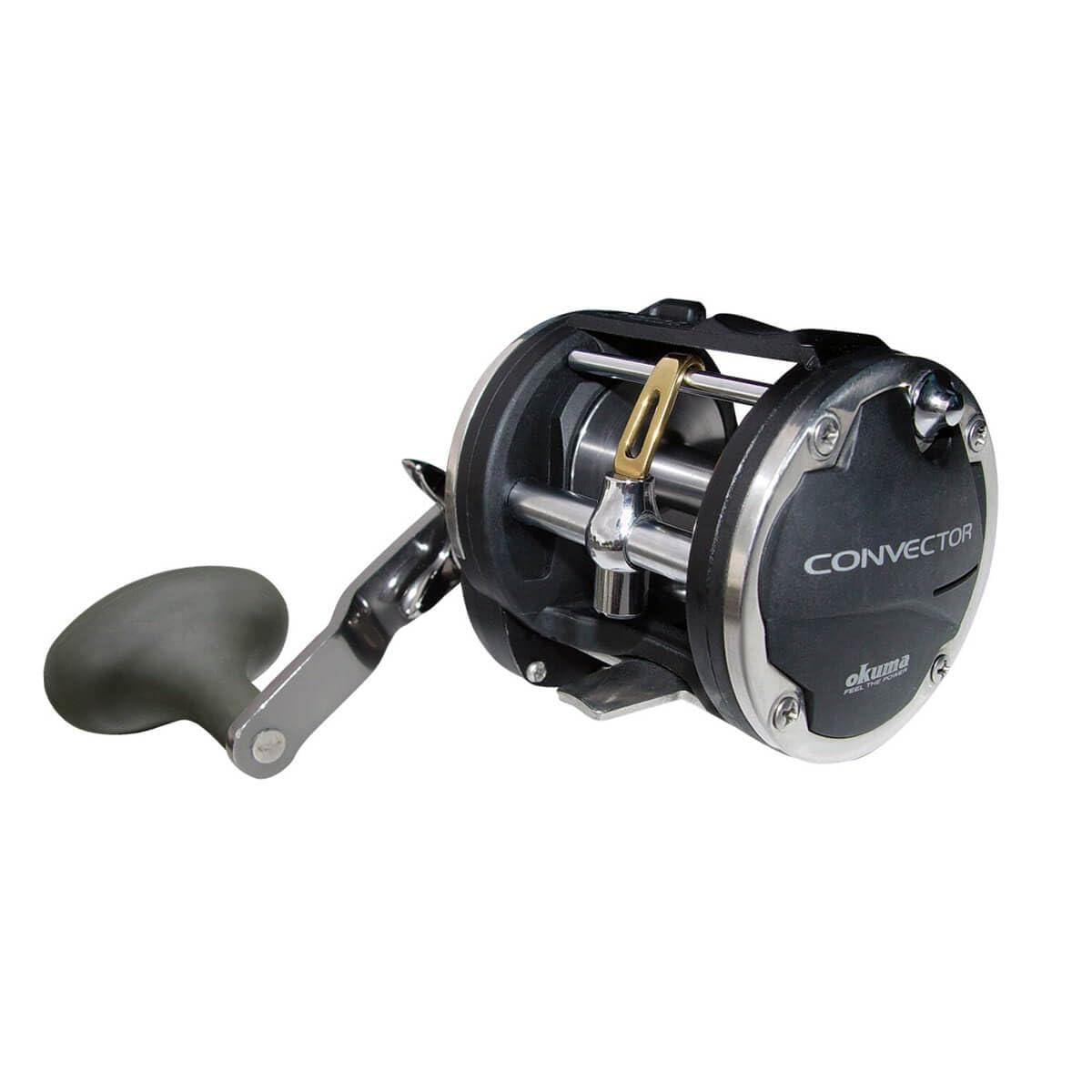 Amazon.com : Okuma Convector Star Drag CV-45L Levelwind Trolling Reel (430  Yards- 25LB), Black : Fishing Reels : Sports & Outdoors