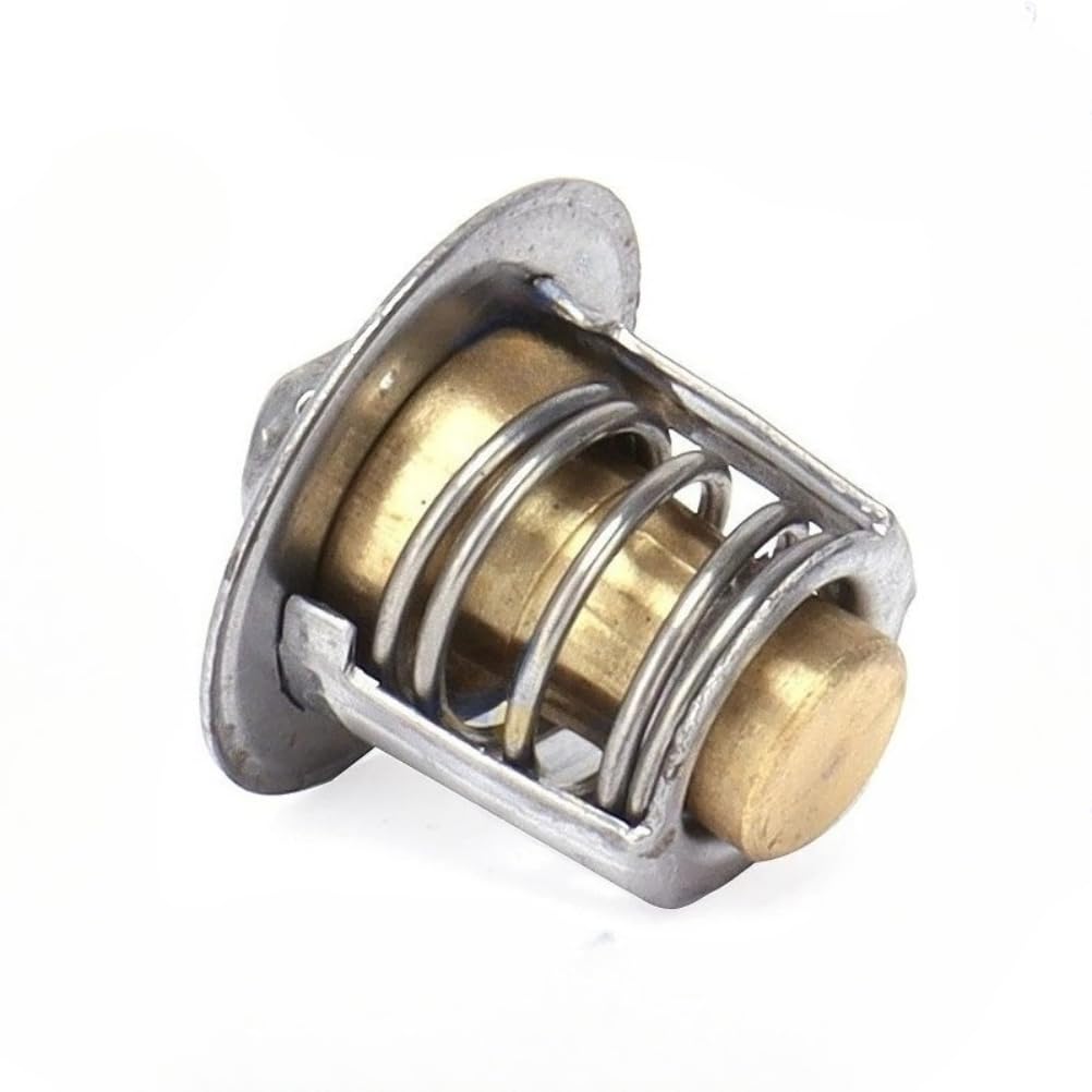 Thermostat 82°C, Compatible with Kubota D600 D640 D662 D722 D750 D850 D950 V1200, Factory Standard Part Number 15531-73014 15531-73010, Excavator Replacement Parts