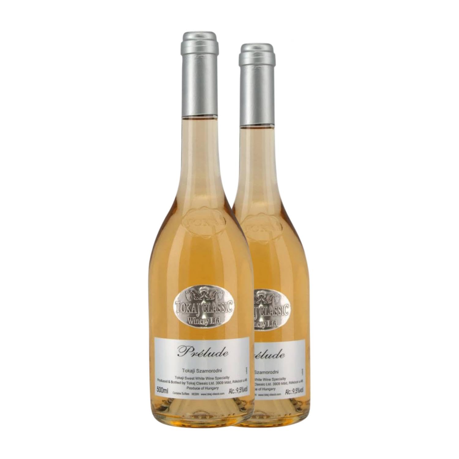 Tokaj Classic. Prélude Szamorodni Medium Flasche 50 cl Süßer Wein (Karton mit 2 Medium Flasche von 50 cl)