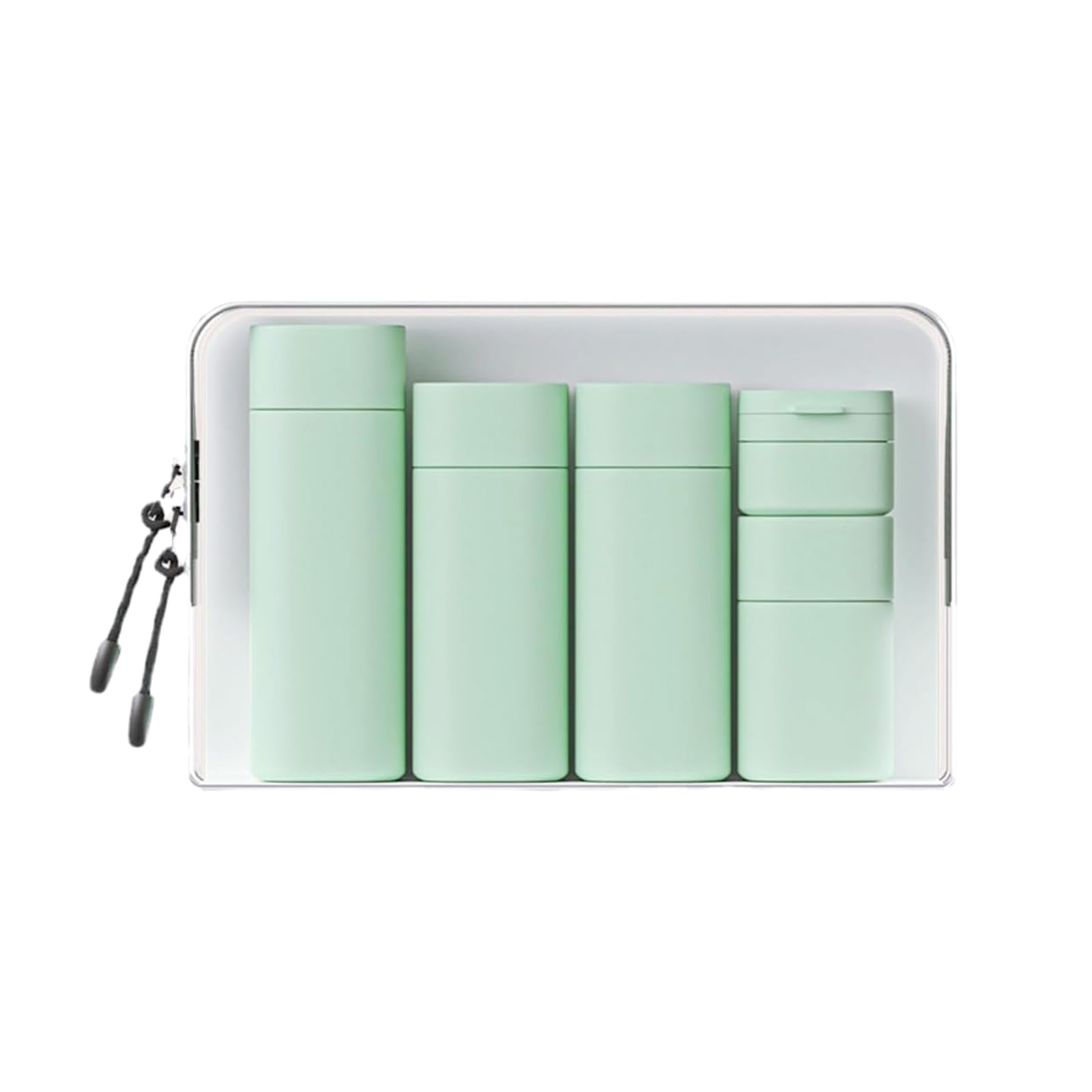 Wisfunlly5pcs Travel Cream Dispenser Bottles Set Travel Bottles Toiletry Containers Set, TSA Approved Leak Proof Travel Squeeze Bottles for Toiletries Silicone Traveling Essentials Accessories