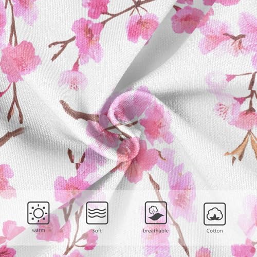 Joisal Cherry Blossom Branches Watercolor Girls Underwear Toddlers 2t Cotton Girl Panties Cute Stylish Briefs Undies Kids3
