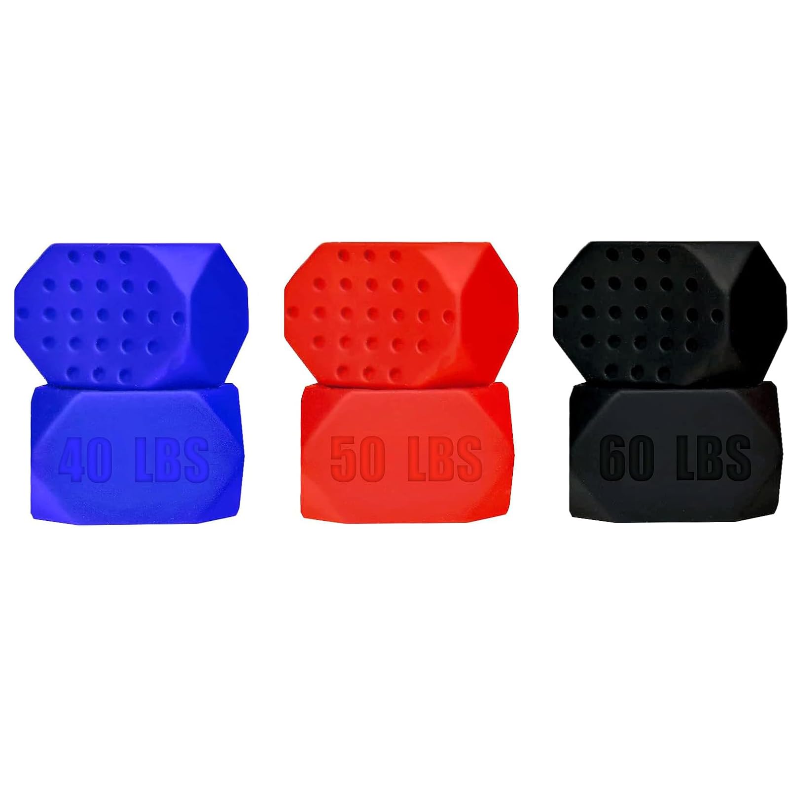 Jaw Exerciser for Man and Woman 3 Resistance Levels 6 pcs BPA Free Silicone Jawline Exerciser Gum Tablets