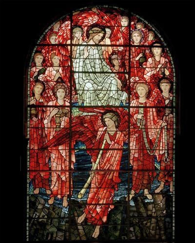 Tableau Edward Burne Jones Le Jugement dernier une impression haut de gamme en grand format