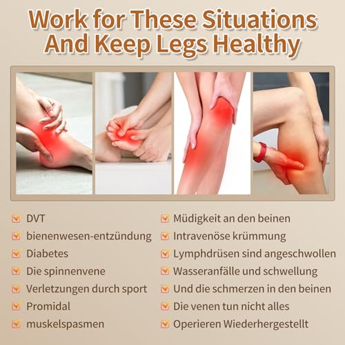 Medizinische Kompressionsstrümpfe Damen Lang, 20-30mmHg Stützstrümpfe Herren,Undurchsichtig Zehenwickel Kompressionshose klasse 1,geeignet für Krampfaderödeme, TVT (Beige, 2XL)