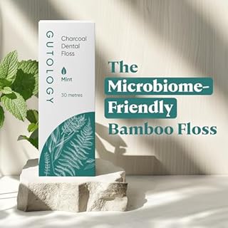 Gutology Natural Mint Bamboo Charcoal Toothfloss 30m