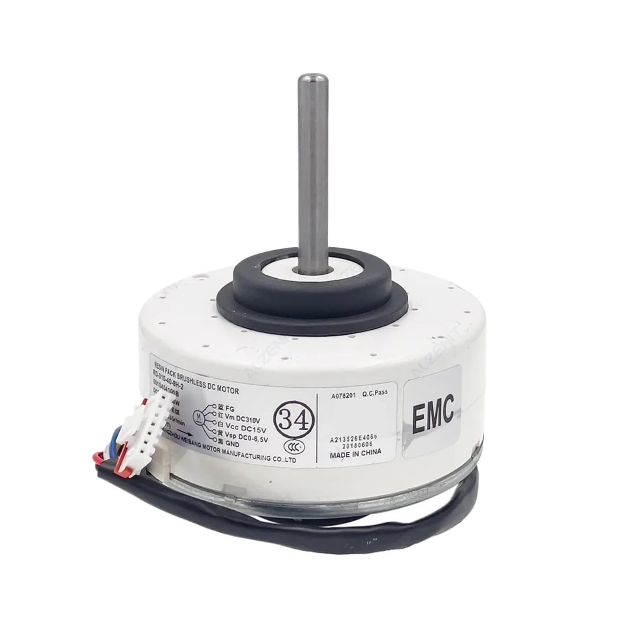 Kompatibel For Haier, Klimaanlage, Inneneinheit, DC-Lüftermotor WZD-40D, WZD-40E 0010404101B 0010404101A, Klimaanlagenteile