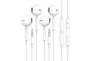 2 Pack Wired Earbuds with Microphone for iPhone